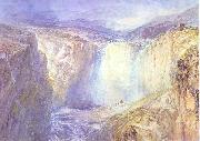 J.M.W. Turner Fall of the Tees, Yorkshire china oil painting reproduction